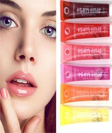 Lip Gloss 1pc Fruit Burst Oil Scented Plumping Jelly Moisturiser Shiny Vitamin E Mineral7814971