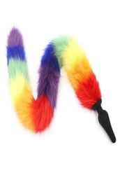 WILD Fox Tail Fetish Butt Plug chastity tail Anal Insert Stopper BDSM Game bondage Ass Slapper sex Cat dog play kinky Adult costum1273592