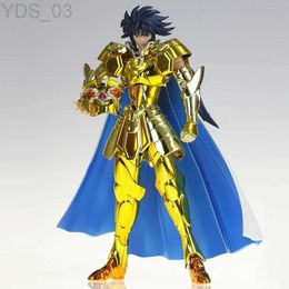 Anime Manga In Stock CS Model Saint Seiya Myth Cloth EX Gemini Saga with Galaxian Explosion Gold/24K/OCE Knights of The Zodiac Action Figure YQ240315