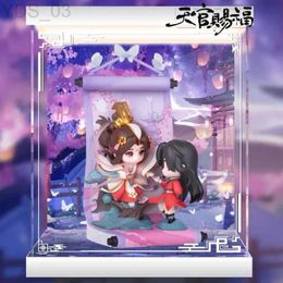 Anime Manga Genuine Heaven Officials Blessing Xie Lian Hua Cheng Action Figure Saburo Celestial Music Floating Painting Qversion Decoration YQ240315