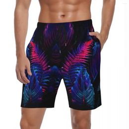 Men's Shorts Men Board 3D Printing Military Vintage Swim Trunks Abstract Art Fashion Quick Dry Running Plus Size Beach