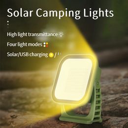 MOSLIGHTING Solar Rechargeable Floodlight Work Maintenance Emergency Lights Cool Camping Gear Lantern Flashlights LED Outdoor 240314