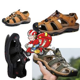 2024 New Sandal MEN Slides Platform Slipper Summer platform slides Comfort Beach Pool GAI 38-48 low price eur 38-48