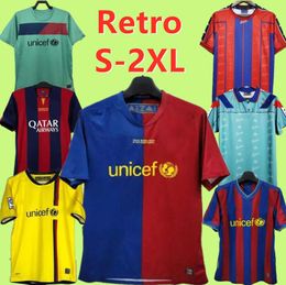 soccer Retro 96 97 98 99 08 09 10 11 12 15 18 19 NEYMAR JR RONALDINHO RIVAL DO Iniesta maillot de foot Ibrahimovic Eto'o Kluivert BarcelonaS RONALDO XAVI SUAREZ HENRY 666