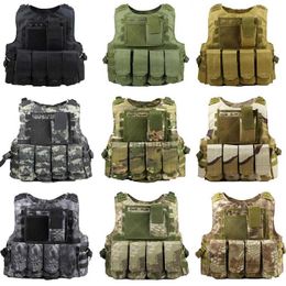 Tactical Vests Airsoft Military Tactical Vest Molle Combat Storm Wire Steel Vests Outdoor Paintball Multicam Clothing moro Hunting Vest 240315