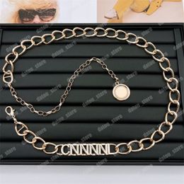 Diamond Chains Belts For Women Ladies Luxury Designer Waist Chain Belt Womens Dress Alloy Waistband Girdle Golden Sliver Metal Cei244t