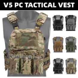 Vests Tactical Ferro V5 FCPC Modular Bullet-resistent Carrier Vest for Hunting Boards Portable Training Bag Type Molle Army Airsoft 240315