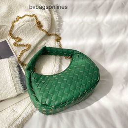 Luxury Bottegs Venets Jodie Bag Popular Trend Weave Underarm Bags and Handmade Woven with Original 1:1 Logo