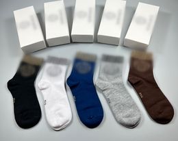 sock men sock women designer luxury high quality Pure cotton comfort Brand representative deodorization absorb sweat let in air stockings fashion