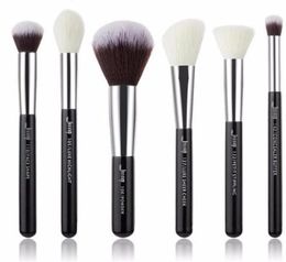 Blacksilver Professional Makeup Brushes Set Make Up Brush Tools Kit Cheek Highlight Naturalsynthetic Hair234q2955226