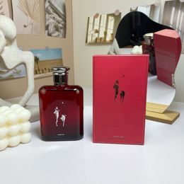 23 العطور عالية الجودة العطور لرجل بول بولو للرجال العطر 125 مل داكن الأزرق العطور بولو العطور مذهلة رائحة رذاذ محمول البخور