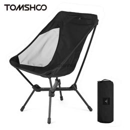 Camp Furniture Tomshoo Detachable Portable Folding Moon Chair Outdoor Camping Chairs Beach Fishing Chair Ultralight Travel Hiking Picnic Chair YQ240315