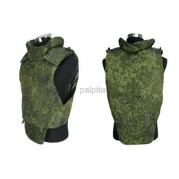 Taktiska västar retro 6b23-1 Vest Bulletproof T-shirt Green Man Russian Camouflage Outdoor Tactical Accessories 240315