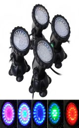 4Pcs Underwater Light Waterproof Submersible Spotlight with 36LED Bulbs Color Changing Spot Light for Aquarium Garden26651588032750