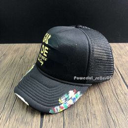 Gallerys Dept Caps Sun Hat Ball Caps Graffiti Hat Casual Lettering Dept Curved Dept Brim Gallerydept Baseball Cap for Men and Women Casual Letters Printing with 8721