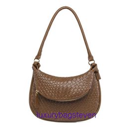 Bottgss Ventss Designer woven Gemelli shoulder bags for women 2023 High quality autumn and winter new womens bag mother child underarm one With Real Logo