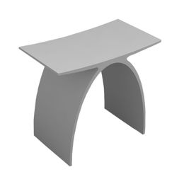 Other Furniture Bathroom Stool Modern Curved Design Bench Seat Acrylic Solid Surface Stone Chair 0102 Drop Delivery Home Garden Dh3Zv