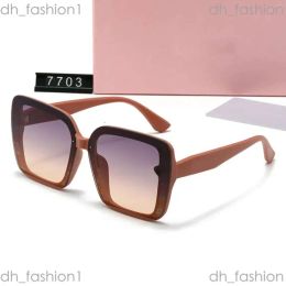 Designer miui Occhiali da sole Donna Oversize Luxury Mens Designer Miui Lunette Soleil Occhiali da sole Opzionali Sonnenbrillen Gafas De Sol con scatola 719