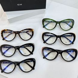 Sunglasses reading glasses 1:1 model CH3405 eye cat eyewear acetate frame Classic Eyeglasses Goggle high quality Sun Glasses For Man Woman chanells sunglasses