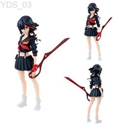 Anime Manga Original Anime Figure KILL La KILL Matoi Ryuuko Action Figure Toys for Kids Gift Collectible Model Ornaments Beautiful Girl Doll YQ240315