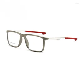 Sunglasses Frames 54mm Comfortable Non-Slip Glasses Silicone Footstrap Motion Box Full-Rim Frame TR90 Optical Prescription Customization