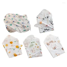 Blankets Cotton Receiving Blanket For Toddlers Borns Strollers With Pattern Bath Towel Pram Wrap