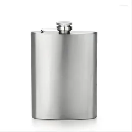 Hip Flasks 8oz Flask High Quality Wine Whisky Pot Bottle Cylinder MINI Acceptable Metal Bulk Portable Drinkware Stainless Steel