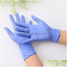 Disposable Gloves 100Pcs Latex For Household Cleaning Work //Rubber/Garden Durable Finger Drop Delivery Home Garden Kitchen Dining B Dhepa