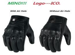 Gloves Moto Racing Gloves Leather motorcycle glove cycling Perforated9267795