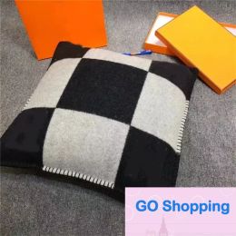 Letter Designer Pillow Bedding Home Room Decor Pillowcase Couch Chair Sofa Orange Car Thick Cashmere Cushion Multisize Men Women Pillows Quatily