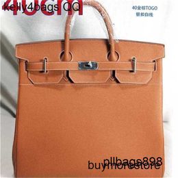 Customised Cowhide Bag Hac 50cm Style Handswen Handmade Top Quality Hac 40cm Handmade Genuine Leather Customised Large Genuine Real for Trip ermes Canvas and Wo