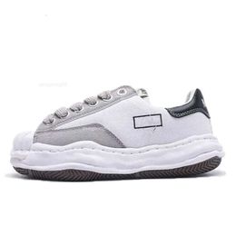 Maison Mihara Yasuhiro Hiking Designer Shoes Toe Cap MMY Fashion Platform Shoes Leather Luxury Flat Loafers Black White Sneakers 82