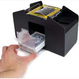 Bins Automatic Playing Card Shuffler Mixer Games Poker Sorter Machine Dispenser Travel Home Festivals Xmas Party Battery Operated