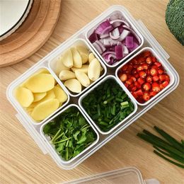 Storage Bottles Box Multifunctional Strong Sealing Household Removable For Onion Ginger Garlic And Flower Refrigerator Boxes