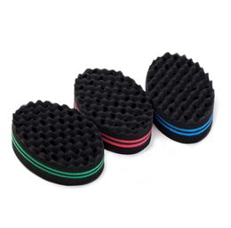Fashion styling tools oval dualuse perforated curly sponge wave roll washable tools magic hair curlers hair curlers rollers9830289