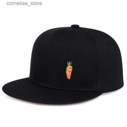 Ball Caps Hip Hop baseball Cap Cartoon Carrot embroidery Golf Hat Adjustable Cotton Snapback Hats for Men Women Trucker Caps gorraY240315