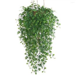 Decorative Flowers Simulation 5-Fork Vine Realistic Indoor Flower For Year-Round Decoration Mariages