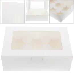 Take Out Containers 20 Pcs Party Cake Box Dessert Container Packaging Bakery Food Cardboard Boxes Neto