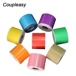 1400pcs/Roll 30x20mm Color Paper Sticker Label Adhesive Thermal Label Supermarket Price Label Waterproof Stickers Stationery 240304