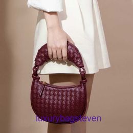 Bottgss Ventss Designer woven Gemelli shoulder bags for women New Korean Knitted Gemini Bag Solid Colour Simple and Fashionable Single Should With Real Logo