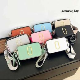 Designer Bag Multi-color Camera Bag Classics Mini Mark Handbag Womens Wide Strap Shoulder Fashion Luxury Leather Bags