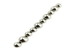 Penis Cock Rings Magnetic Orbs BDSM Stainless Steel Ball Scrotum Stretcher Metal Dick Ring Delay Ejaculation Sex Toy Men DIY Cockr2230694