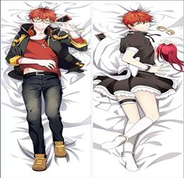 Anime Mystic Messenger Dakimakura Hugs Pillow Case Hug Pillow Cover Manga Cosplay Long Hugging Body Pillowcase1333280