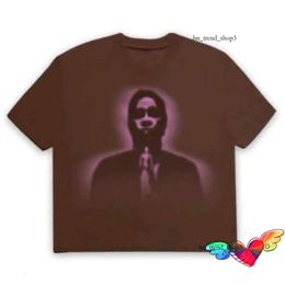 Men's T-shirts 2022 World Wide Spider T-shirt Men Women 1 1 Brown Young Thug Sp5der T Shirt 555555 Tops Shadow Graphic Tops Short Sleeve 345