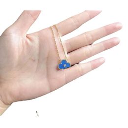 T Love Set Fashion Girls Blue Necklace Designer Occsions Spring Accessories New Sier Bracelet Baselet Party Gifts GG