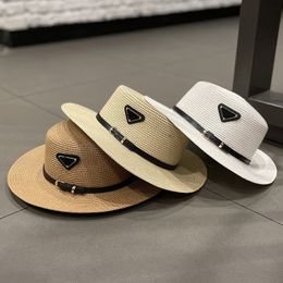 Designer Wide Brim Hats Straw Hat Casquette Summer Beach Vacation Fashion Casual Sun Caps