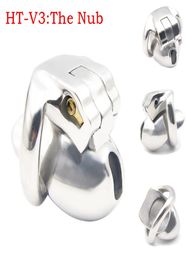 HT V3 Super Small Stainless Steel Male Device,Metal Cock Cage with Lock,Penis Ring,Virginity Belt,Sex Toys For Men7408680