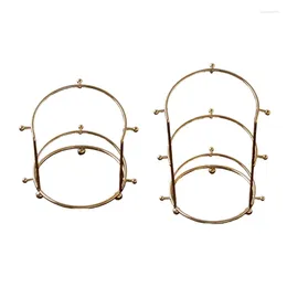 Jewelry Pouches Headband Display Rack Princess Holder Metal Color-preserving Dropship