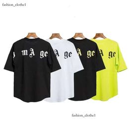 Men Mens Designer Palm Cotton Classic Angel T Shirt Pa T Shirt Palmangel Tees Pure Palma Casual Sports Angels Letter Print Pal Couple Sh 329