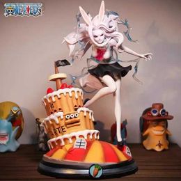 Anime Manga 33cm Anime One Piece Figure Carrot Moonlight Lion Rabbit PVC Action Figure Collection Model Toys Dolls Gift YQ240315